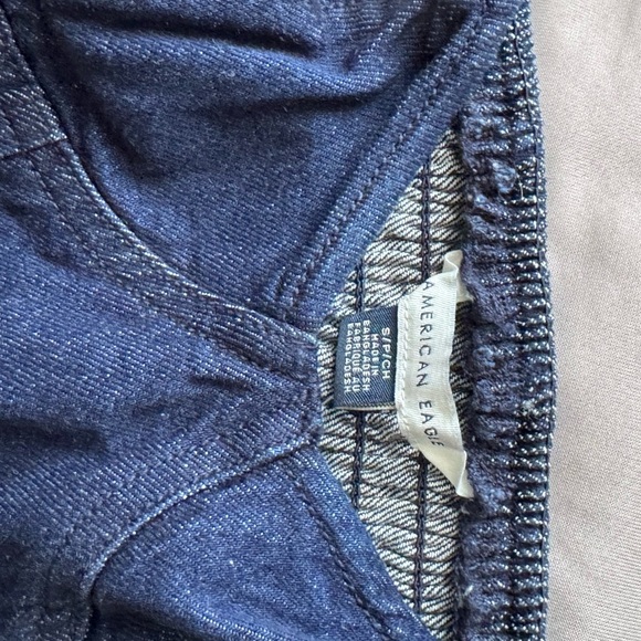 American Eagle Outfitters Blue Bustier Crop Top - Picture 2 of 5